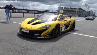 $3.0 Million car: McLaren P1 GTR engine sounds - start up, idle \& circuit