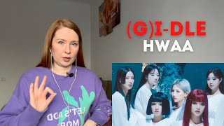 Психолог реагирует на (G)I-DLE - '화(HWAA)