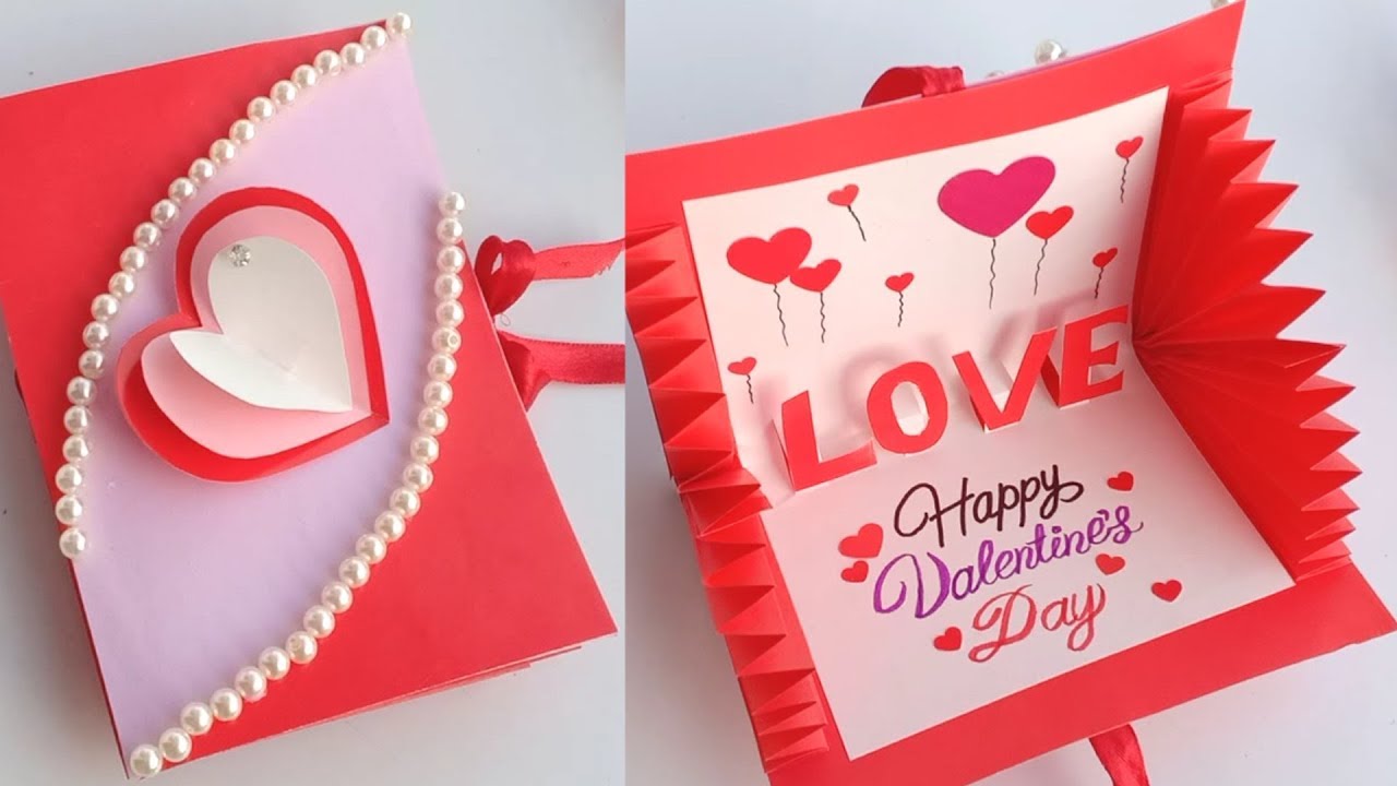 How to make a valentine card