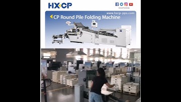 only one operator to hold the whole CP folding machine