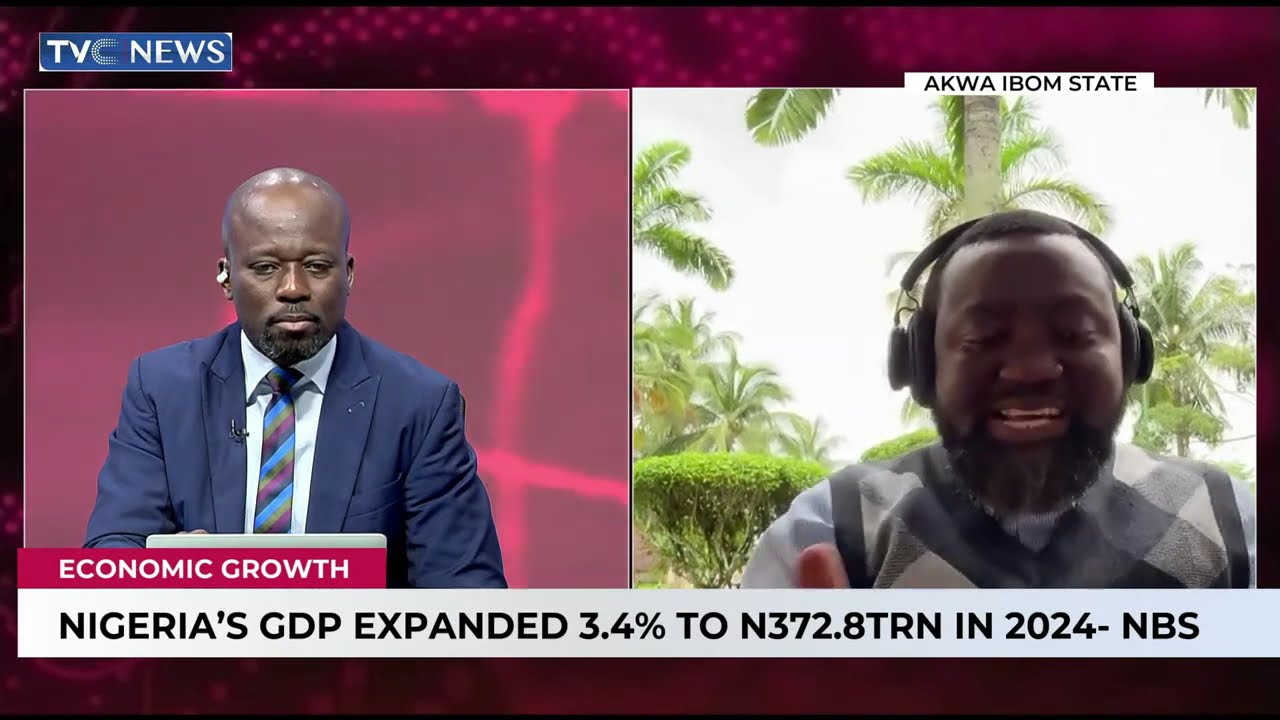 Robert Omotunde Analyses Nigeria's Economic Growth As GDP Expanded 3.4% In 2024