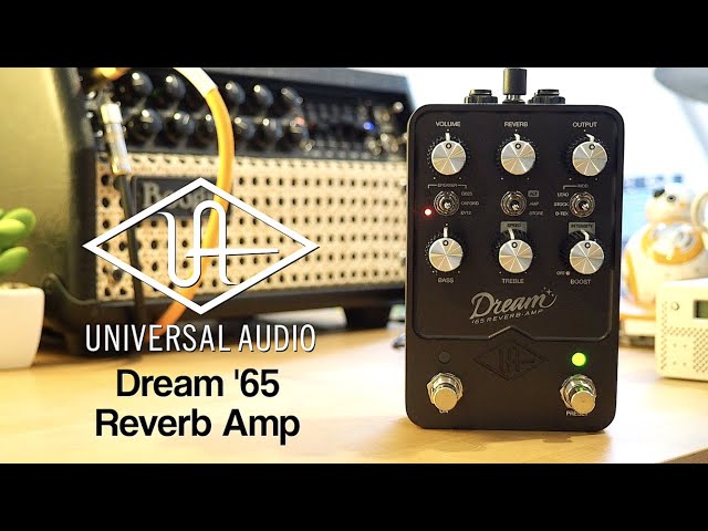 Universal Audio Dream ' Reverb Amplifier   UAFX   YouTube