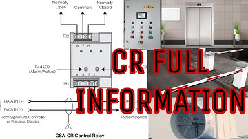 Edwards SIGA-CR Module Control Relay Select For Either NO or NC FireAlarmSystem EST3#firealarmsystem