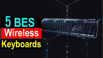 ✅Top 5 BEST Wireless Keyboards of (2023)/ best wireless keyboard