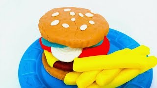Mancare Din Play-Doh | Cum Sa Faci Un Hamburger Din Play-Doh | Jucarii Noi Fireflies Kids Mancare Din Play-Doh | Cum Sa Faci Un Hamburger Din Play-Doh | Jucarii Noi Fireflies Kids