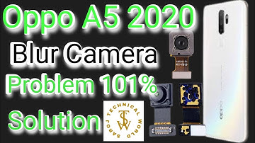 Oppo A5 2020 Blur Camera Problem Solution | How To Clean Blur Camera Lens | Blur Camera Problem