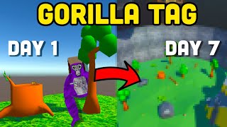 I made a Gorilla Tag FAN GAME in 1 WEEK!