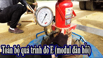 Toàn bộ quá trình thí nghiệm đo Modol đàn hồi nền đường Cao Tốc Bắc Nam | ConanTV