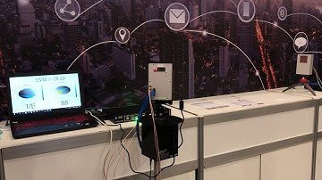 IMT  SDR and IMA phased array antenna perform 5G NR mmWave beamforming / beamtracking