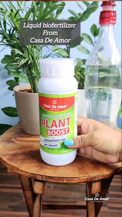 Casa De Amor Plant Boost Liquid Fertilizer 🌿 #organicproduct #casadeamor #organicgardening  #garden