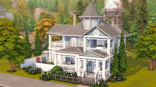 Renovated Victorian Home || Sims 4 Speedbuild || No CC