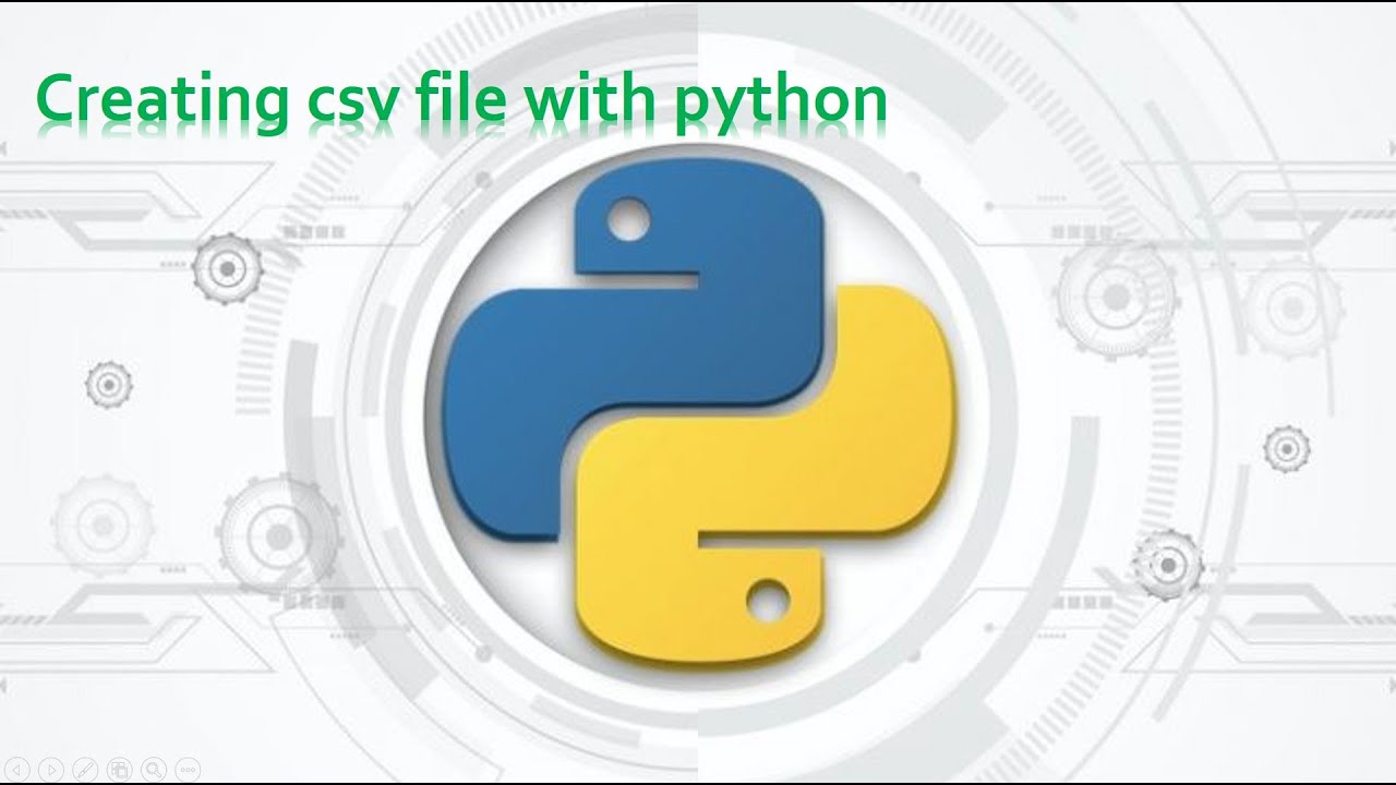 64.Complete Python Basics for Automation - Creating csv file - YouTube