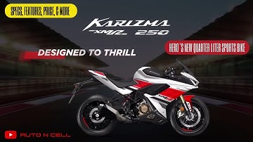 Hero Karizma XMR 250 Unveiled at EICMA 2024 | Hero’s New Quarter-liter Sports Bike