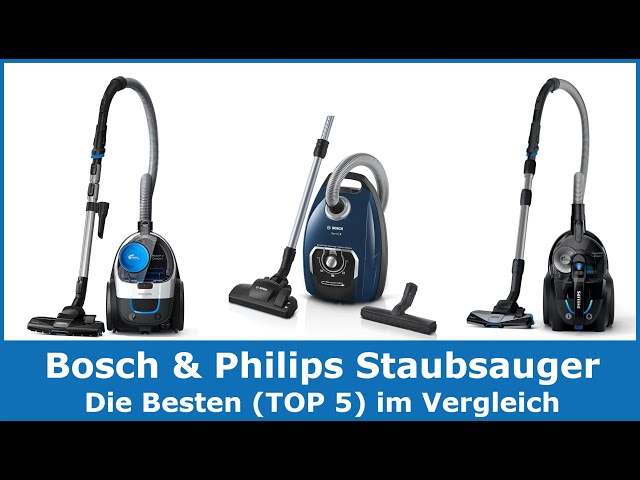 Bosch & Philips Staubsauger / Bodenstaubsauger (TOP 5) 2023 🥇 Testsieger  im Vergleich - YouTube