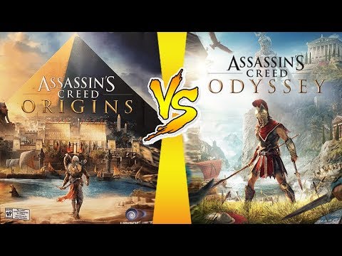 مقارنه بين لعبة Assassin's Creed Origins VS Assassin's Creed Odyssey