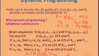 Programming Interviews : Dynamic Programming : Longest Common Subsequence (LCS)