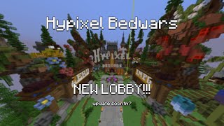 NEW BEDWARS LOBBY!!! | Hypixel Bedwars