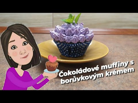 Video: Čokoládové Muffiny S Máslovým Krémem