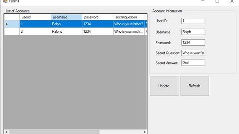 VB.NET - UPDATE/EDIT using Datagridview as Item Selector