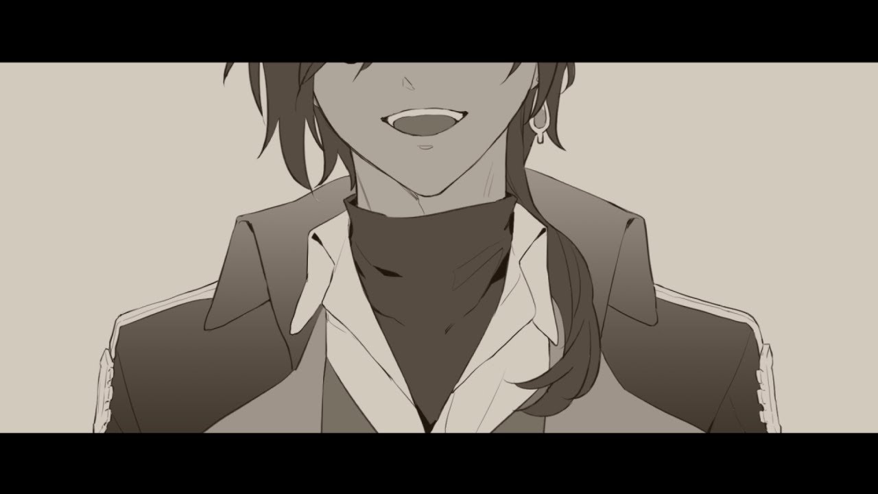 【手描き原神】悪夢とは、【ガイア・ディルック】