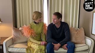 Nicole Kidman and Alexander Skarsgård answer questions about 'The Northman' (2022).