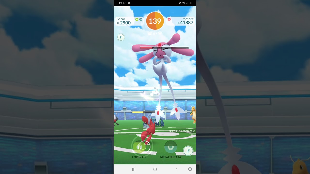 Pokémon GO - Mesprit Raid
