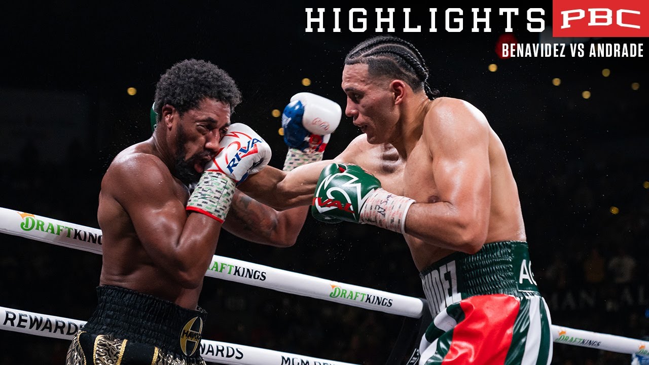 Benavidez stops Andrade after six rounds, calls for fight with super  middleweight champ Canelo