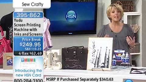 Yudu Screen Printing Machine with Inks and Screens