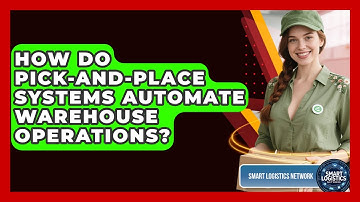 How Do Pick-and-place Systems Automate Warehouse Operations? - Smart Logistics Network