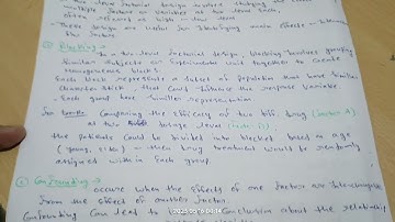 blocking and confounding system for two leval fectorials. unit-4 biostatistics B.pharma 8th sem .