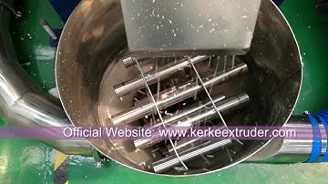 KTE36B Twin Screw Extruder Exported to Germany Staedtler