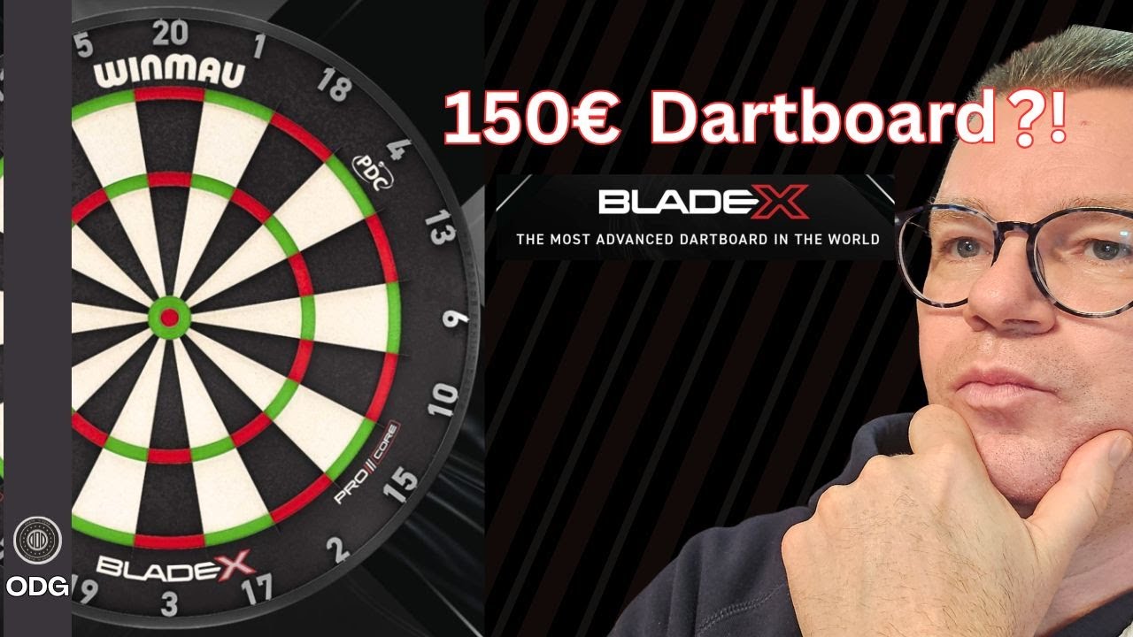 Winmau?! Was macht ihr da?! - 150 € BLADE X Dartboard