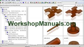 VW workshop repair manual video