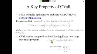 許志華 Or22.6.2 Cvar 條件風險價值