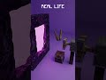 Minecraft in real #minecraft #anime #funny #fyp #real #gaming #games #animation