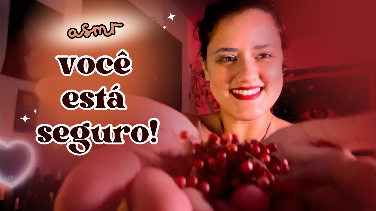 ASMR: sussurros e objetos vermelhos ♥️