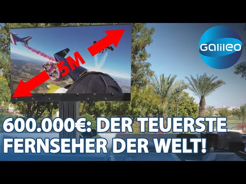 Video: Was ist der größte Großbildfernseher?