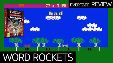 Can learning be fun? WORD ROCKETS | Evercade Review (Intellivision Collection 1)