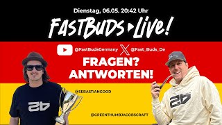 ❓Deine Fragen,🌱Deine Pflanzen, Deine Bühne🎤 – Fast Buds Live Q&A mit Sebastian & Bernie