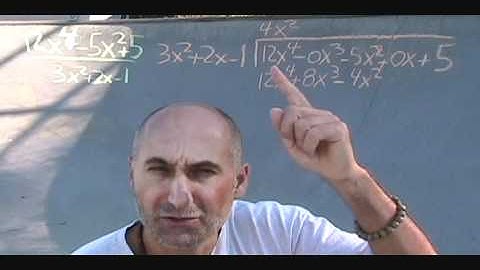 Factoring Part 25: Synthetic Division Part 6: Polynomial Long Division (Part 3): Math IIIb (123)