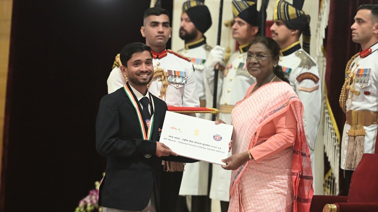 MyBharat National Service Scheme Award 2022-23, NSS President Award, Diwakar Anand Jharkhand Awardee