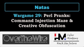 Natas 29 | Perl Pranks: Command Injection Maze & Creative Obfuscation | OverTheWire Wargames