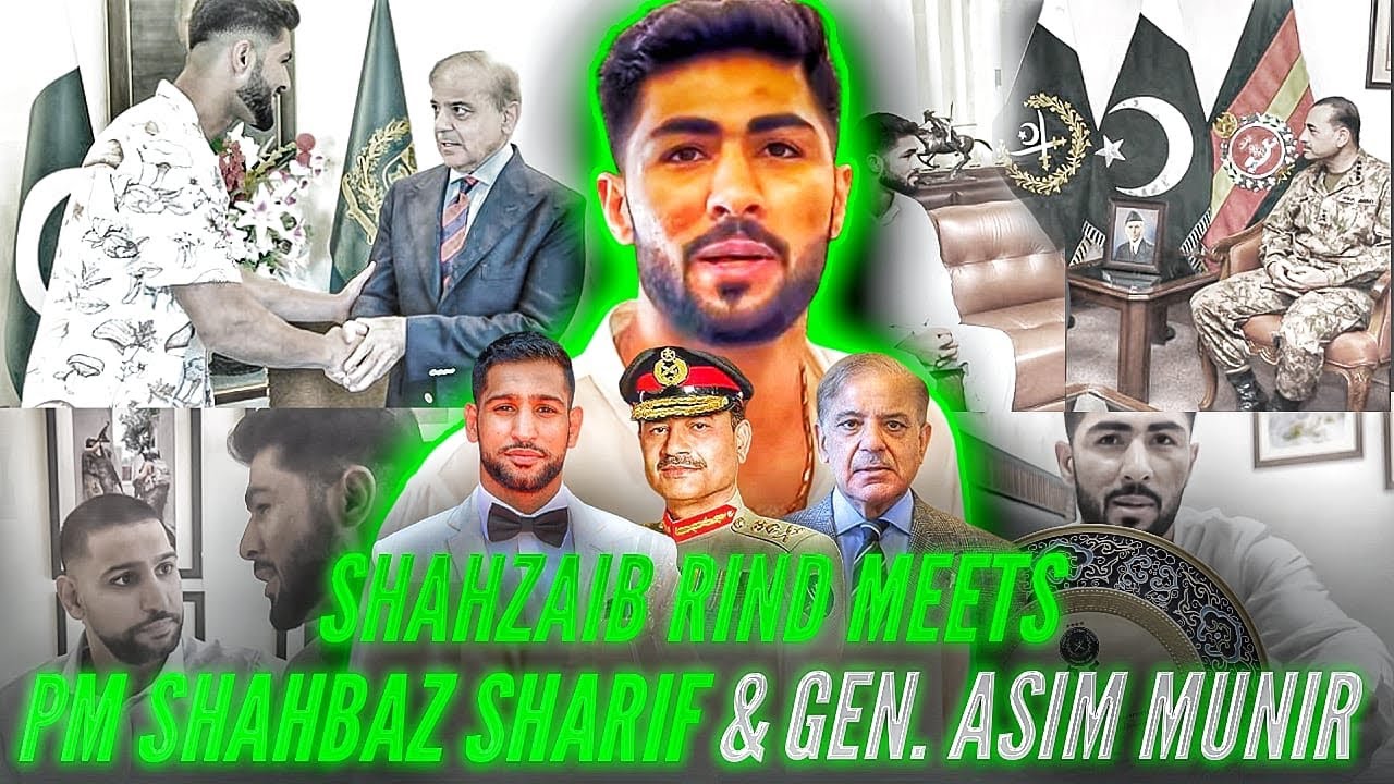 Zaib Rind SHAHZAIB RIND Meets |Prime Minister Of Pakistan And Chief Of Army Staff ...