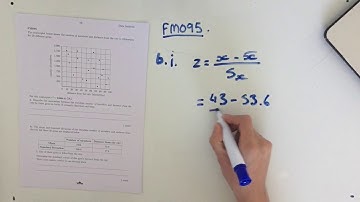 FM095 Further Maths Fortify Study Guide - "Using Regression Lines to Find Expected Values"