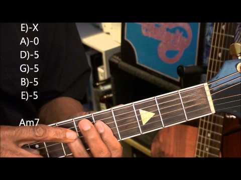 Guitar TABS Tutorial #234 Chicago 25 Or 6 To 4 Style Chords Tutorial Lesson EricBlackmonMusicHD