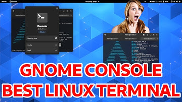 GNOME Console GTK 4 installation