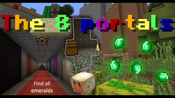 The 8 portals - Minecraft Walkthrough