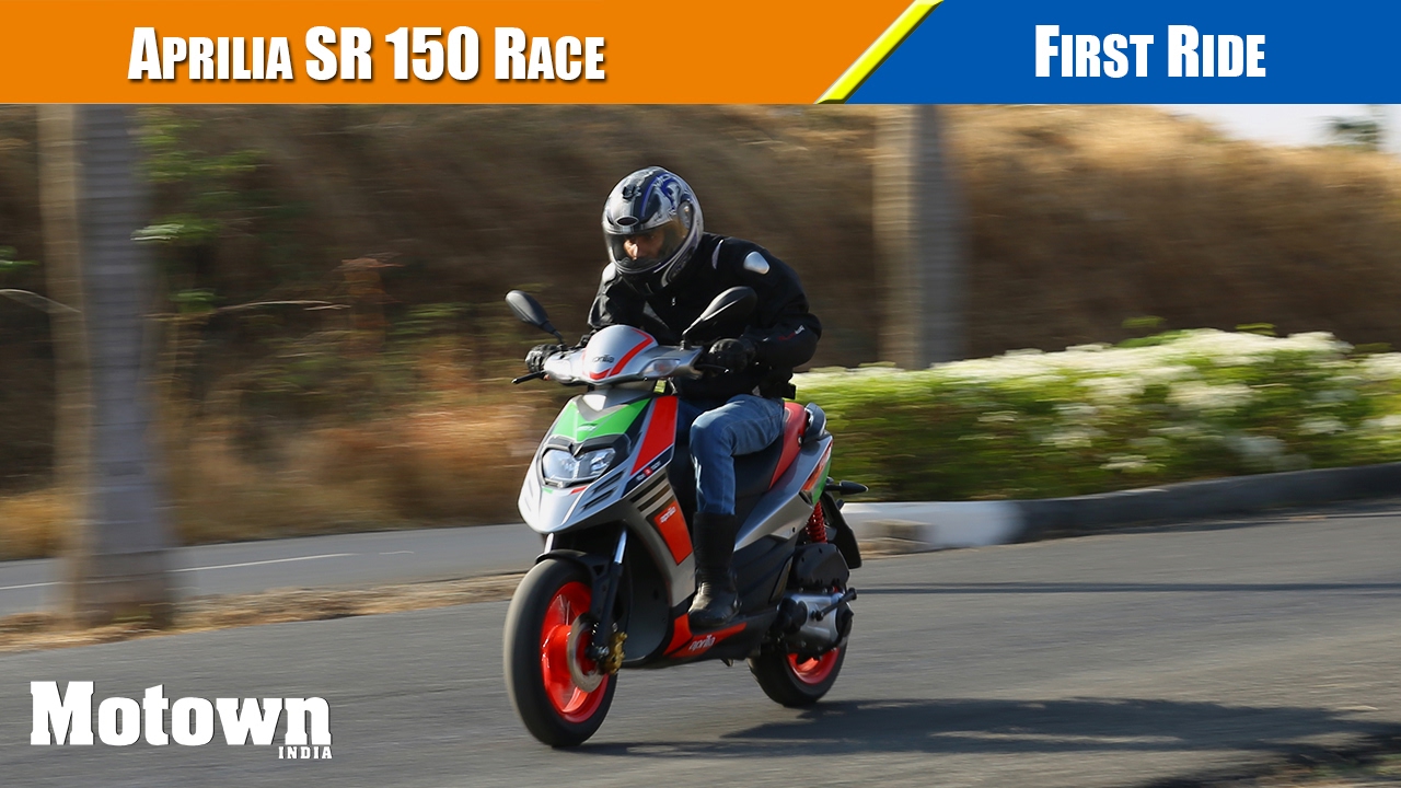 Aprilia SR 150 Race | First Ride | Motown India
