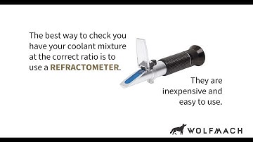How to fix your machine coolant and use a refractometer
