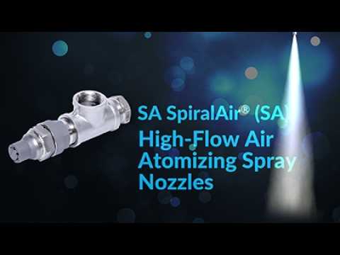 Air Atomizing Nozzles | Fine Droplet Coating & Humidification